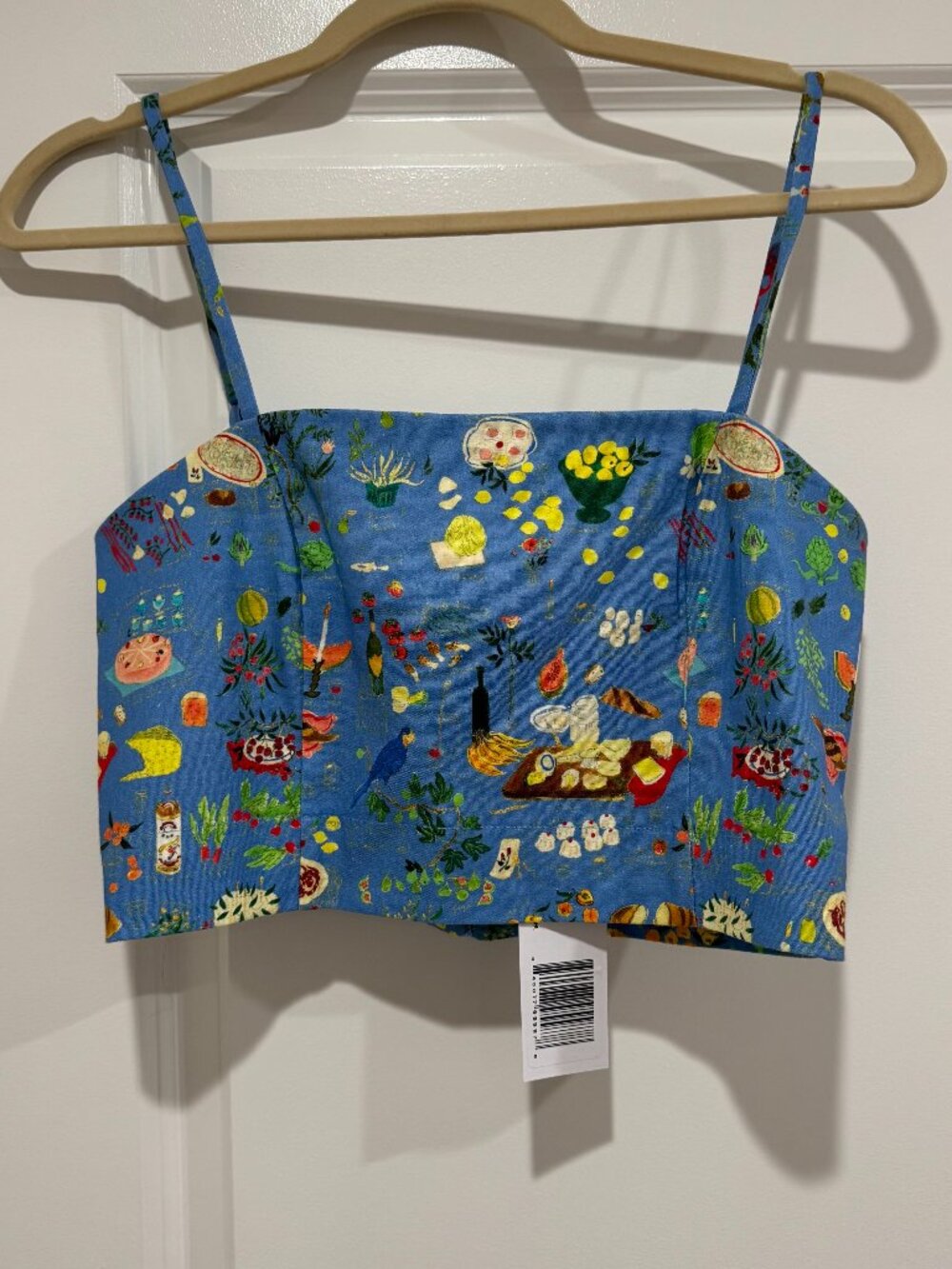 Rhode Clothing NWT Andy Top in Picnic Blue